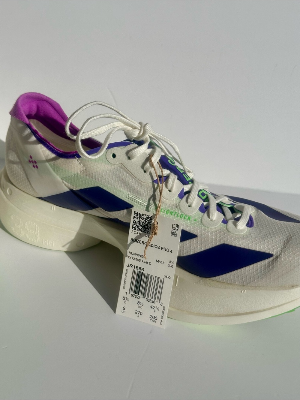 Adidas Adizero Adios Pro 4 Men's - Picture 8 of 15